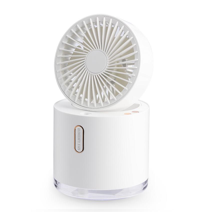 

Portable Multi-Function Folding Humidifier Fan with Cold Spray and Oscillation 111*111*134 mm білий