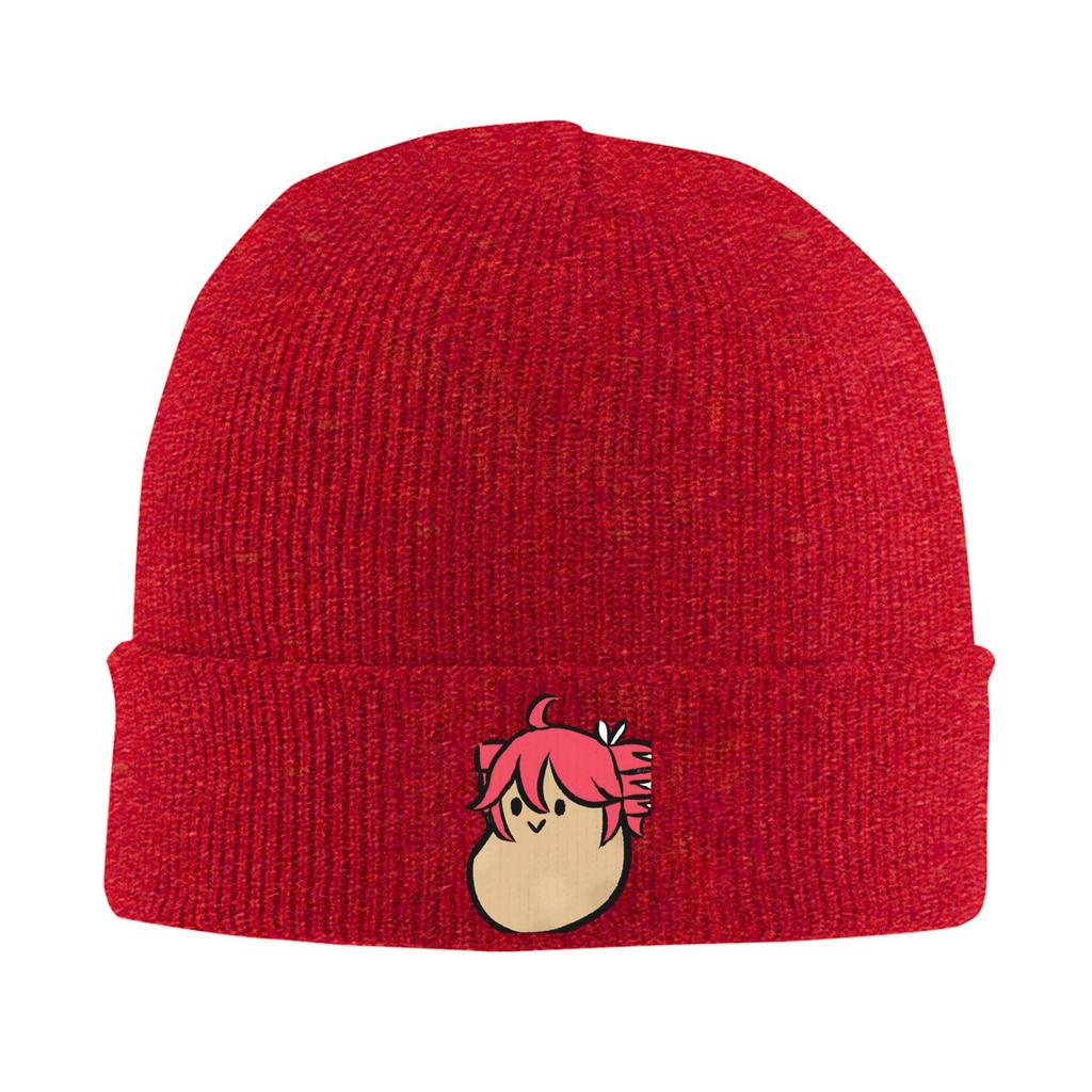 Triple Baka Kasane Teto  Beanie Hats  Bonnet Hats Men Women Street Y2K Outdoor Sport Knit Hat Autumn Custom Head Wrap Caps