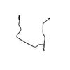 Auxiliary Water Tank Hose for Mercedes-Benz W166 Engine Cooling (Part 1665000091).