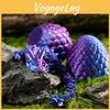 Gem Dragon 3d Printed Egg Set Lucky 13 Creative Poseable Dragon Toy Set