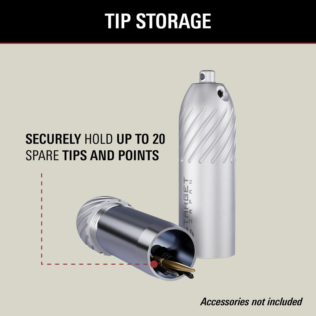 Target AL3 multi-function tip case silver