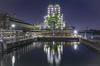 YANOMAN In 1000 Piece Jigsaw Puzzle THE FACTORY STYLE Kawasaki Factory Night View Resonac Assembly Sample Included Glue Included Spatula Included