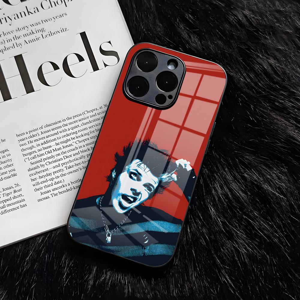Y-Yungblud Hot Singer Phone Case For IPhone 17 Air 16 E Pro Max 15 14 13 Mini 12 Pro 11 Max Plus Black Glass Cover