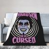Danhausen Funny Wrestling Blankets Velvet Decoration  Breathable Super Soft Throw Blankets for Bed Outdoor Plush Thin Quilt