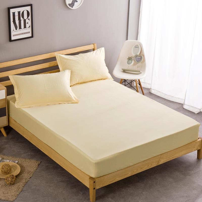 

Простыня из чистого хлопка, простой хлопковый чехол для матраса, простое однотонное пылезащитное покрывало, трансграничное покрывало для односпальной и двуспальной кровати 120cmx200cm