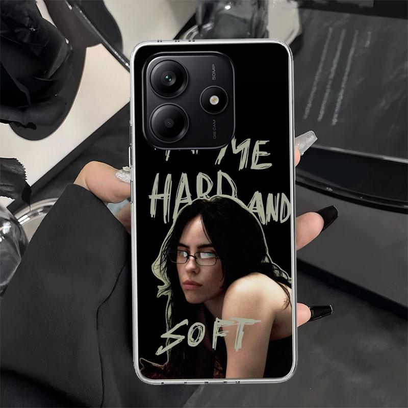 Hit Me Hard and Soft B-BillieS Phone Case for Xiaomi Redmi Note 14 13 14S 12S 12 11S 11T 11E Pro Plus 11 10 10S 9S 5G Soft Silic