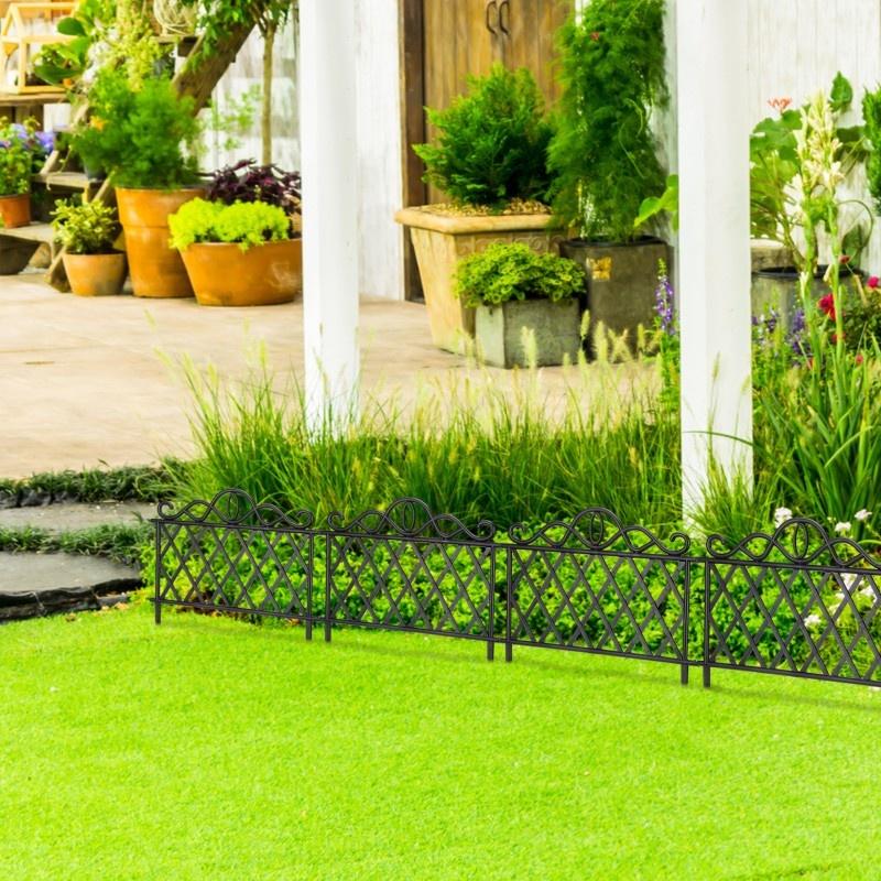 Outdoor Gardening Garden Free Splicing of Plastic Small Fence