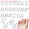2-100 Stück Silikon Anti-Reibungs Zehenschutz Gel Atmungsaktive Zehenkappen Überzüge Fußpflege Fingerspitzen Elastizität Verhindert Blasen