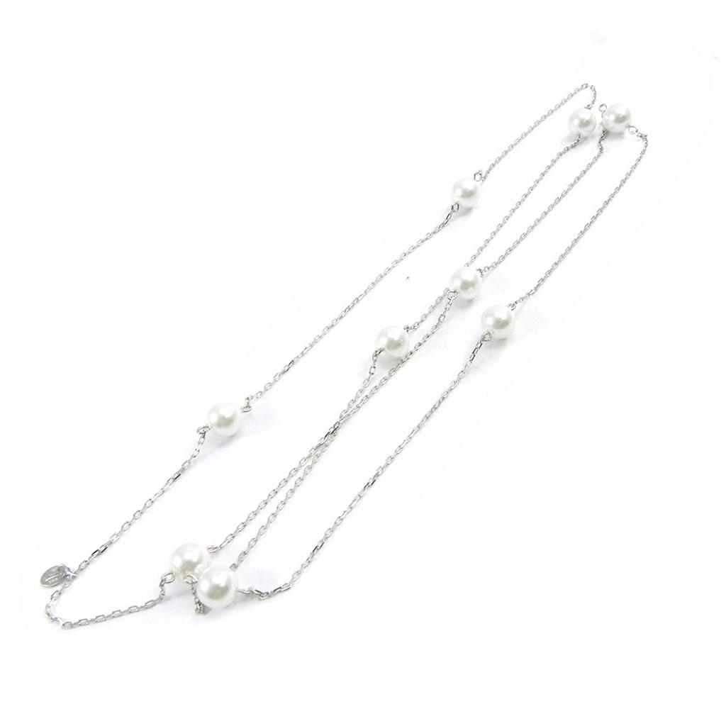Les Trésors De Lily [I3925] - Collier Sautoir 'Perla' blanc