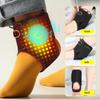Electric Foot Massager With Heating Therapy Vibrating Ankle Pad Support For Rehabilitation And Pain Relief