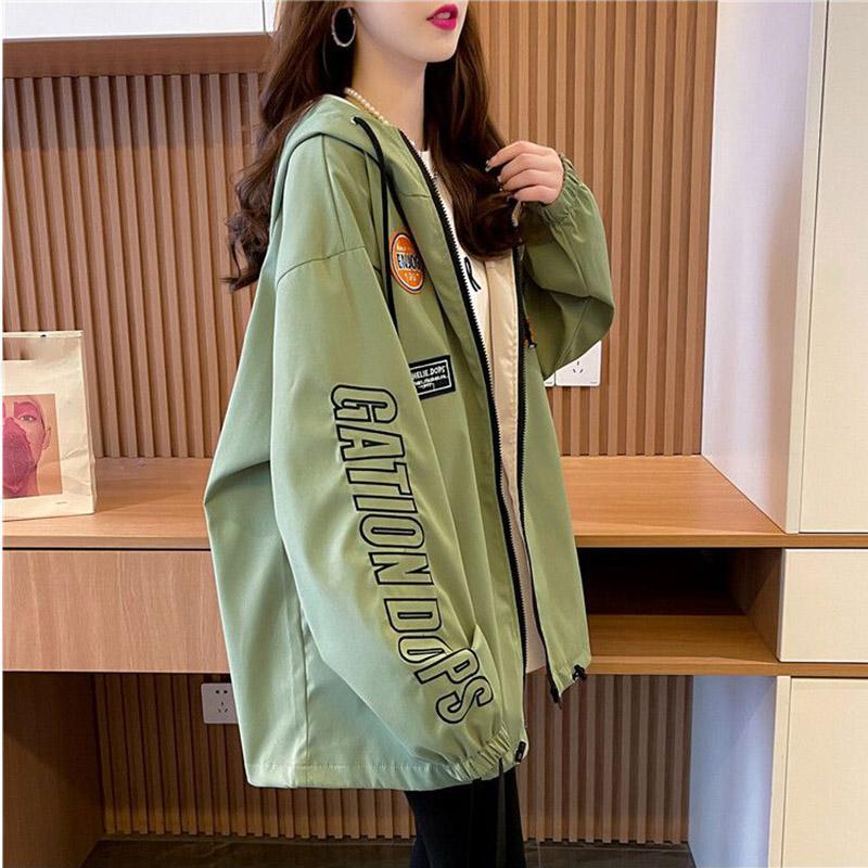 Coat for Women Cotton Autumn Winter Thickened Casual Oversize Windbreaker Hooded Jacket