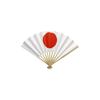 Folding Fan Japanese Flag