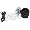 Universal 52mm 2" Oil Temp Temperature Gauge 50~150℃ Digital Pointer W/Sensor 1/8 NPT Car Meter Oil Pressure Gauge Bar Sensor