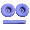 3Pcs For JBL Tune 600 T450 T450BT T500BT JR300BT 70mm Soft Leather Foam Pads Earphones Cushion Headbeam Headphones Ear Pads