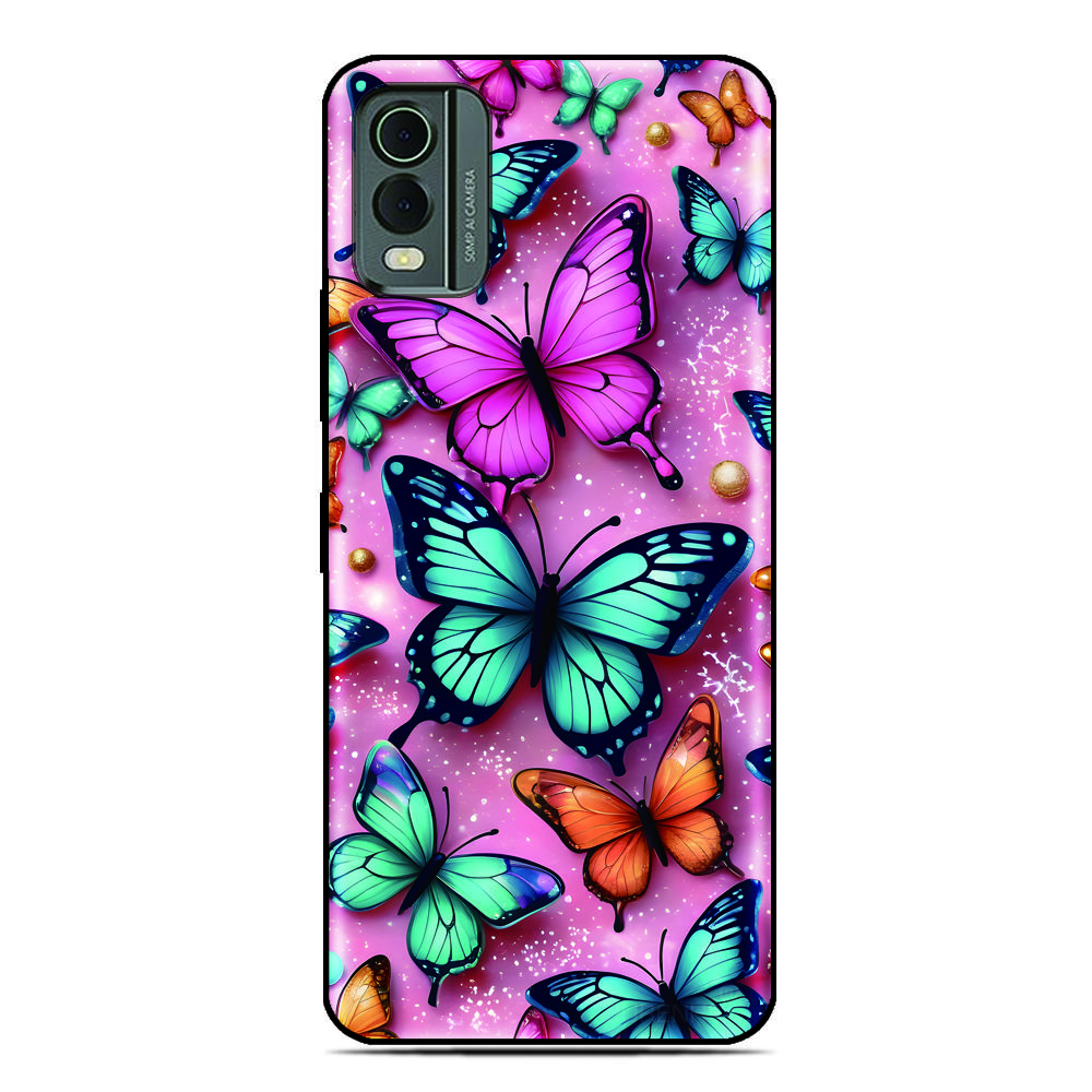 

Butterfly Image Phone Case For Blackview Wave 9C 8C 6C Shark 9 8 Oscal C80 C70 C60 C30 C20 Pro Flat 2 1C 2C Tiger 13 12 Cover Blackview Wave 8