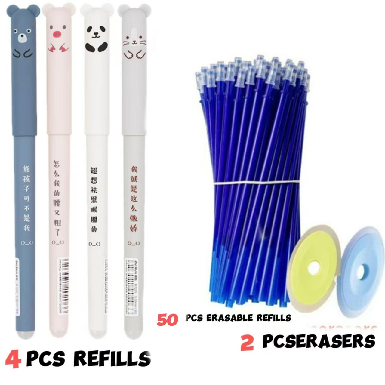 

Сменный стержень для стираемой ручки Кристально-синий 0.5 Мо Легко стираемый Стержень для нейтральной ручки Угольно-черный Горяче стираемый 10 мл One Size