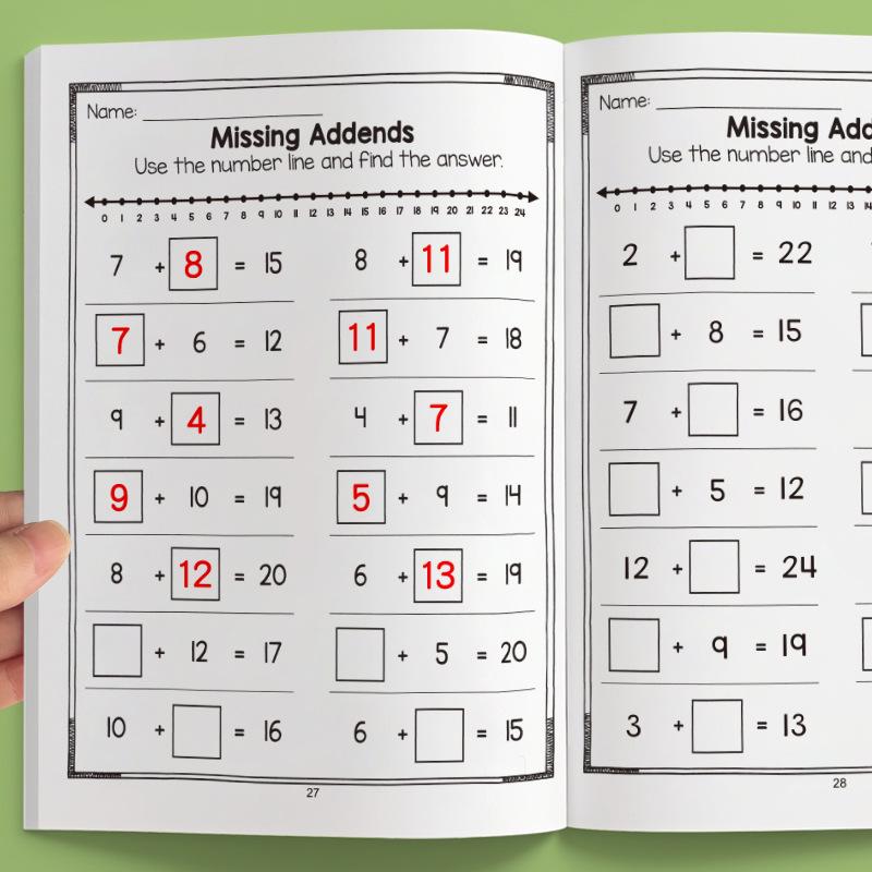 Cross-border Math Fun: Transitioning from Kindergarten to Primary - Addition & Subtraction Practice within 20