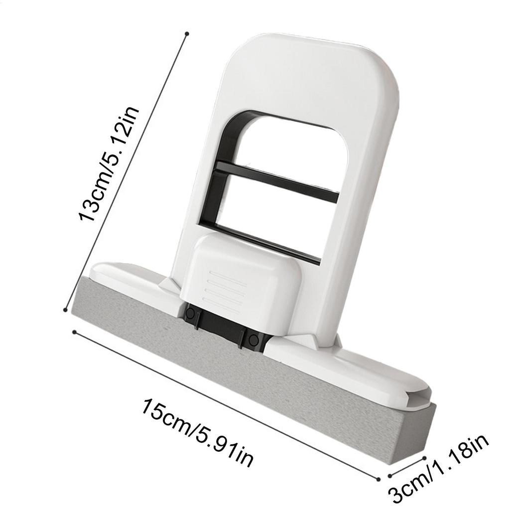 Mini Handheld Mop Folding Powerful Squeeze Home Cleaning Mops with Sponge Self-squeezing Floor Washing Mops Desk Window Car