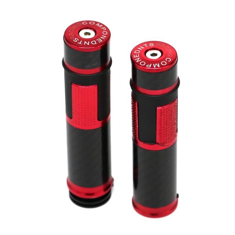 LMoDri Motorcycle Handle Bar Grips 7/8 " 22mm Aluminum Alloy CNC Handlebar Grip Universal Modification