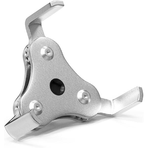 Universal Oil Filter Wrench Adjustable, From 2-1/2 Inch To 4.5 Inch 3 Jaw Oil Filter Removal Tool Set, Efficiency 2 Way Oil Filter Wrench