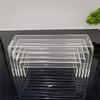 Acrylic Display Stand Organizer Shelves Stand Stand Toy Cupcake