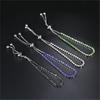 ZHOUYANG Tennis Bracelet For Women 4 4 Claws Mosaic Cubic Zirconia Silver Jewelry Gift H095