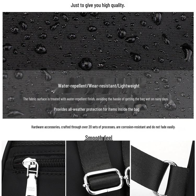 2025 Women's Mini Oxford Cloth Backpack: Canvas, Waterproof, Multi-Use, Single Shoulder, Crossbody Bag