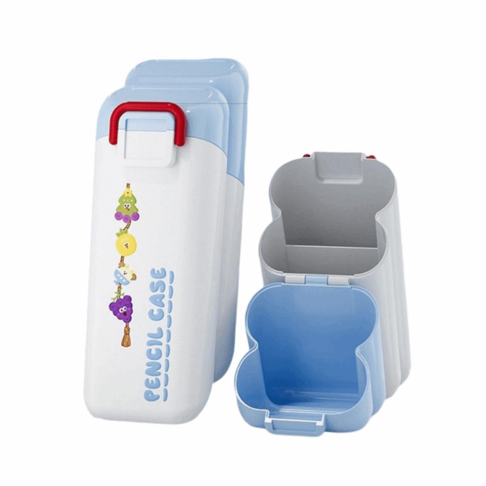 

Cartoon Cosmetics Storage Box Creative Slanted Pen Holder Brush Storage Container Home Study