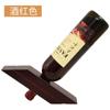 Semplice Portabottiglie in Legno Creativo Porta Bicchieri da Birra Espositore Ornamenti Domestico Portabottiglie Whiskey Champagne Decorazioni per Feste Articoli da Bar Durevole