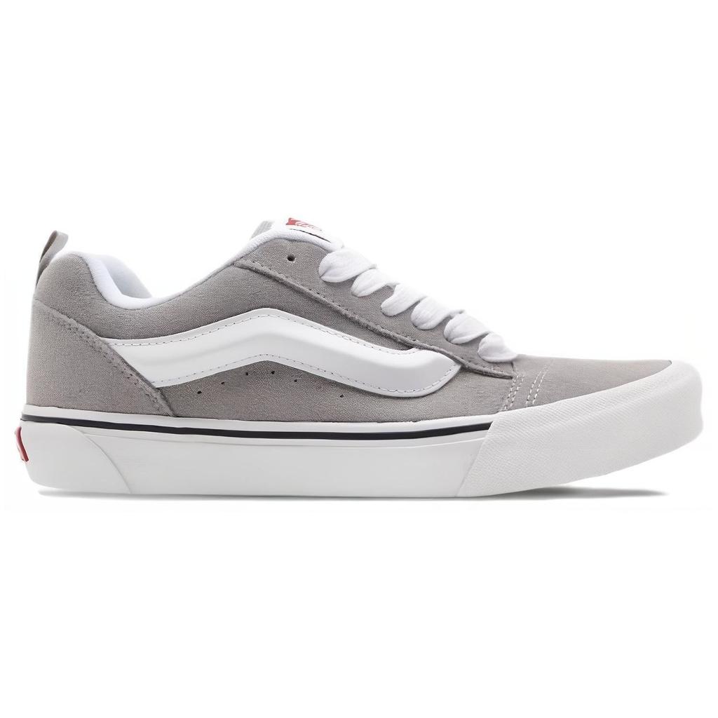 Vans Knu Skool Neformální Pohodlné Všestranné Nízké Skate Boty Unisex Tenisky Šedé VN0009QCBGJ