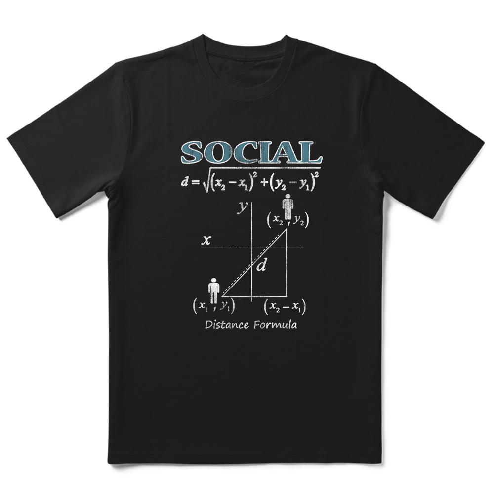 THE COOLMIND 100% Cotton Funny Math Print Men T Shirt O-neck Short Sleeve Funny Men Tshirt Big Size T-shirt Men Tee Shirts Tops