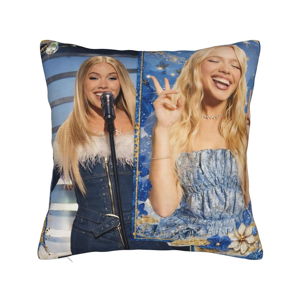 F-Freya Skye Singer Pillowcase Printed Cushion Cover Decor Throw Pillow Case Cover Home Zipper