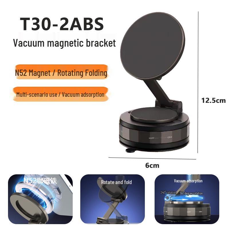 Vacuum Suction Magnetic Rotating Car Phone Holder