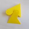 2 Pcs Car Window Tinting Squeegees