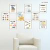 Outus 9 Pieces Mental Health Posters Anxiety Therapy Motivational Poster Psychologist Counselor pirational Posters Positive Quotes Wall Decor
