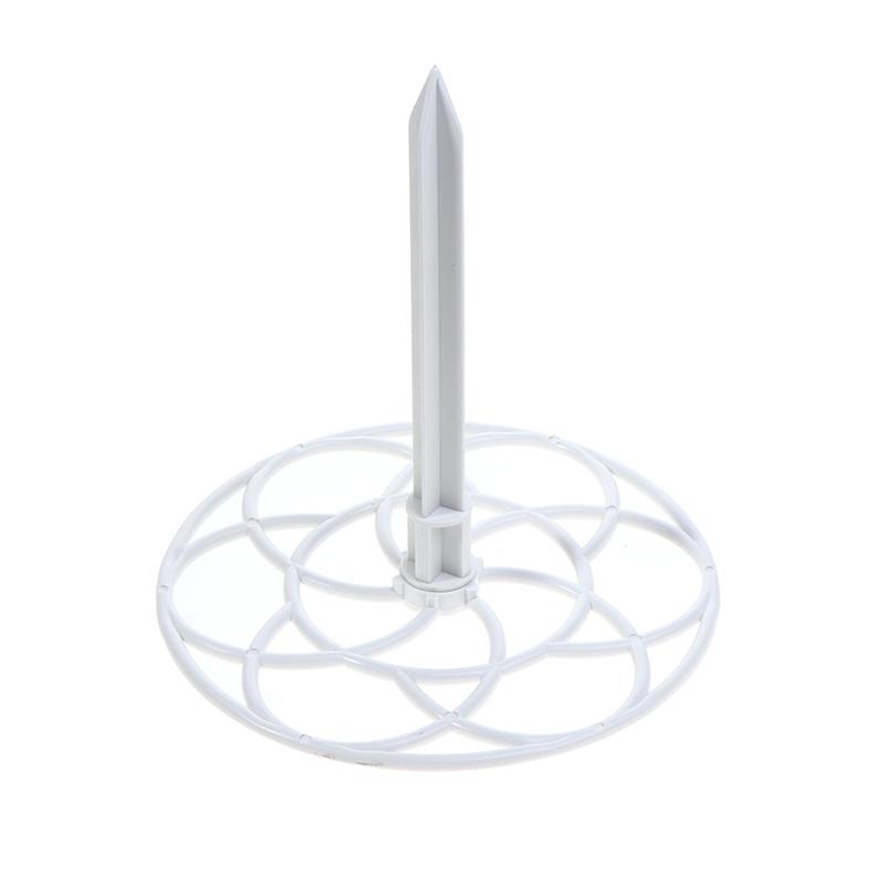 White Plastic Garden Stackable Bonsai Climbing Frame Plant Cage Frame Plant Support Stand Climbing Vine Rack Gardening Supplies