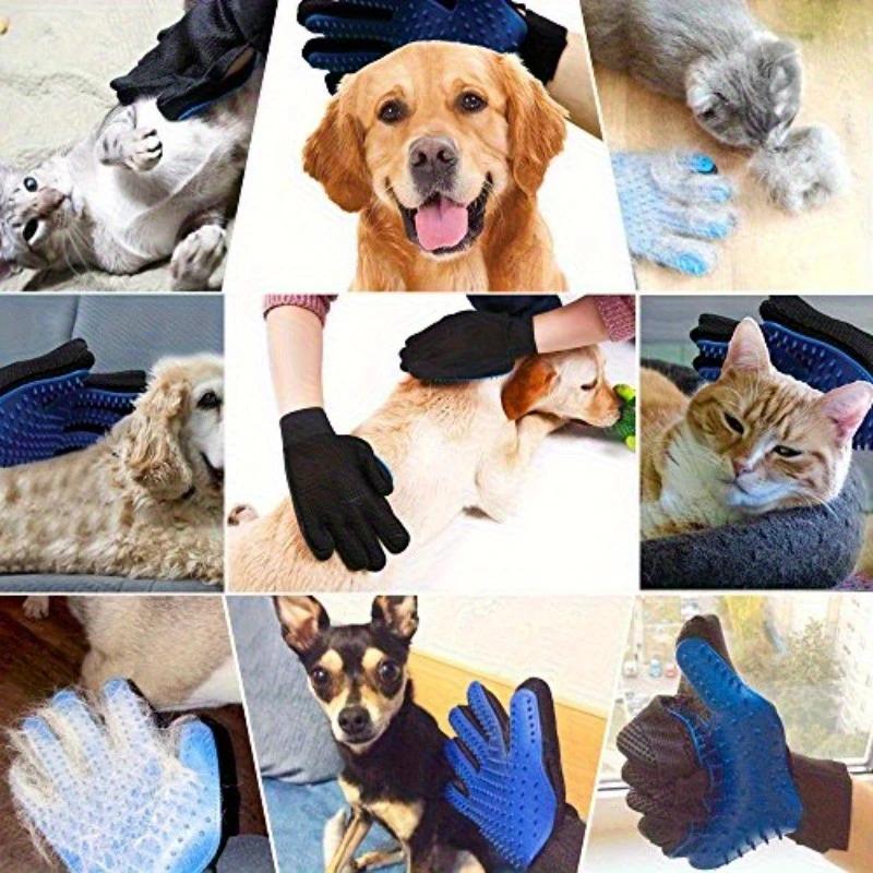 Pet Grooming Glove Gentle Efficient Pet Hair Remover Mitt Cat Accessories Pet Glove for Dogs Cats Pet Products Cat Supplies