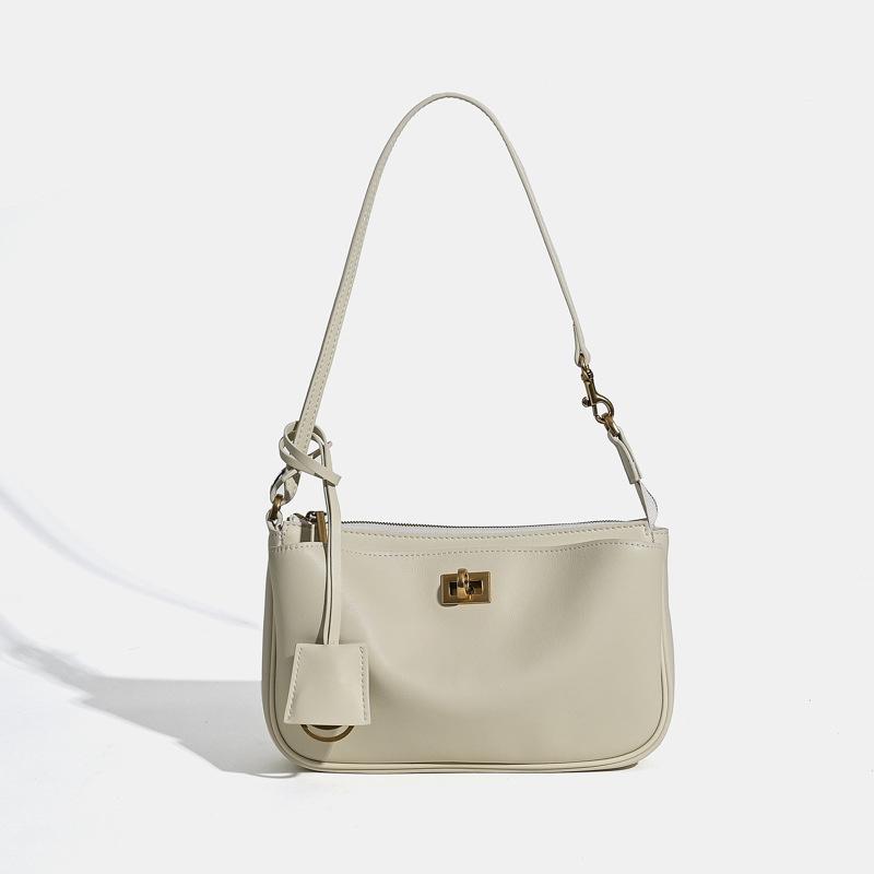 Spring  Luxury Brand Rodeo Women Shoulder Bags Fashion Black Leather Handbags Women Gold Buckle Underarm Bags Women