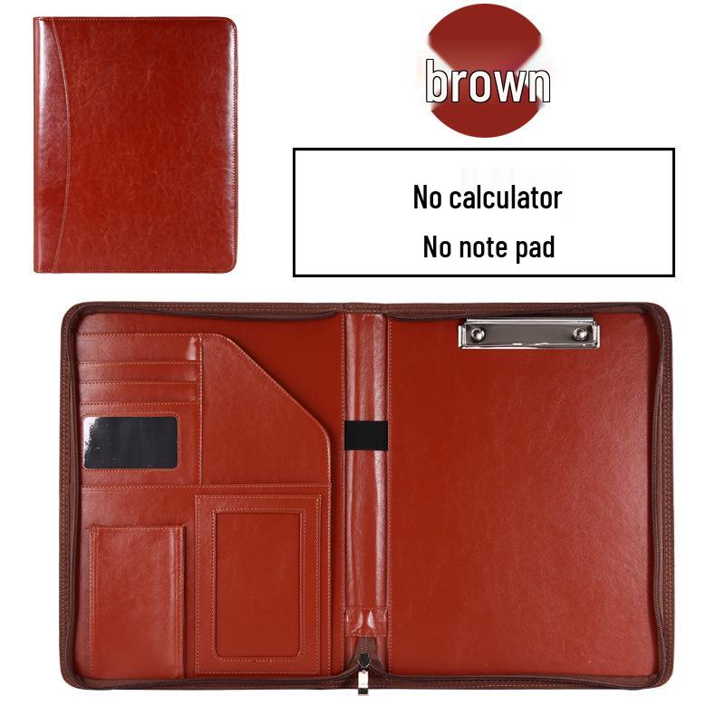 Manufacturer A4 Manager Zippered Business Ring Binder & Clipboard