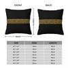 Gold Greek Key Trendy Pillowcase Printing Fabric Cushion Cover Decor Throw Pillow Case Cover Bed Drop Shipping 45X45cm