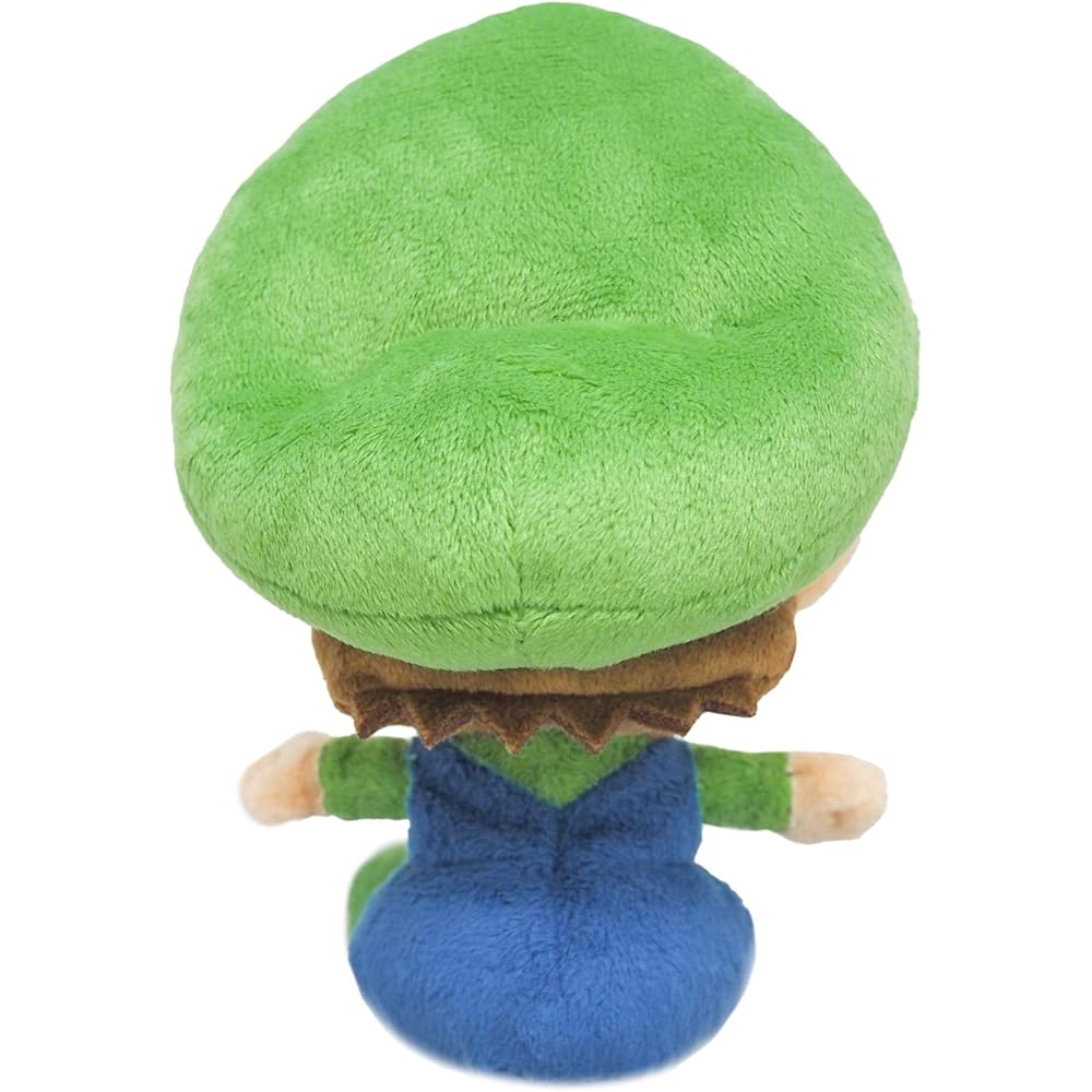 Sanei Boeki Super Mario All Star Collection Baby Luigi Plush Toy S Size 20cm