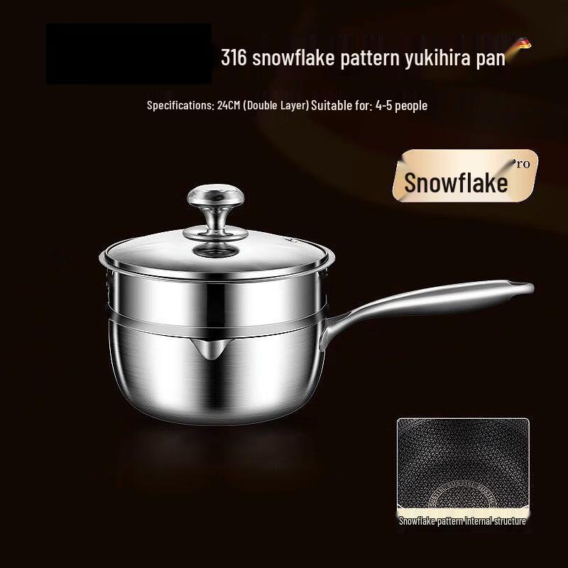 Wu Tuo Honeycomb Stainless Steel Milk & Food Pot