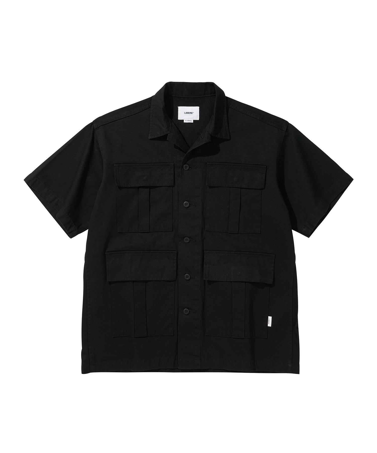 Libere Libere Ss Jungle Shirts / Black L