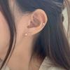 youngglow 14k sparkling in heart piercing