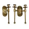 Iron Candle Base European Style Hanging Candlestick Fashion Wall Mounted Candle Holder  Dining Room