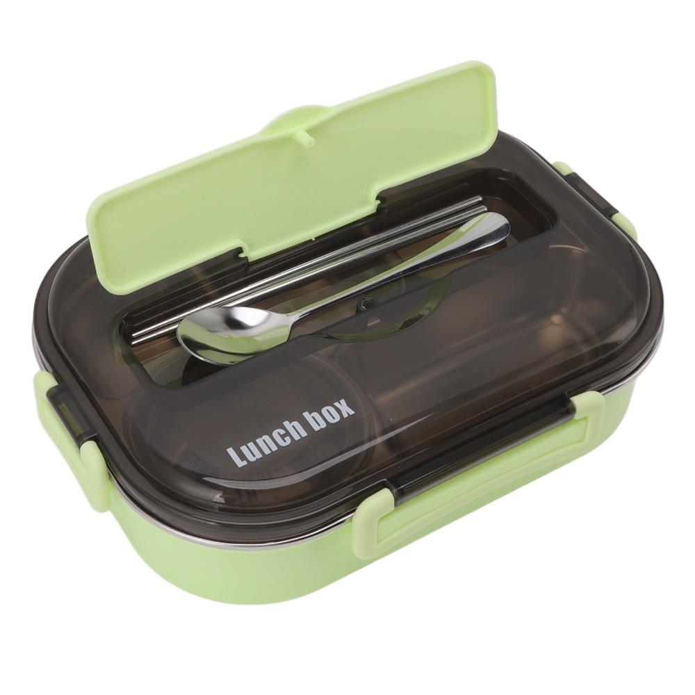 304 Stainless Steel Lunch Storage Container 2000ml Thermal Lunch Box For Travel