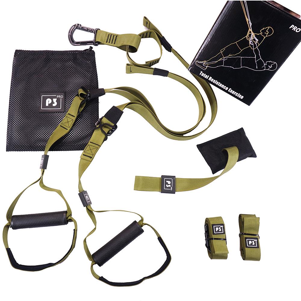 TRX7 Suspension and Yoga Resistance Band – Fitness & Abdominal Trainer for Home Use