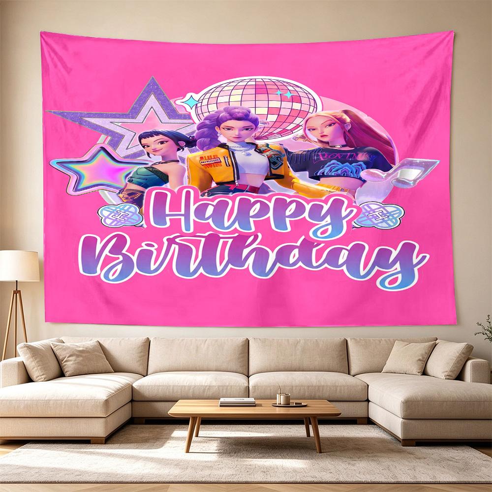 Huntress Power Squad Large Printed Wall Tapestry, Ideal Holiday Gifts, Room Decor for Dorm Bedroom Parties,Perfect Gift