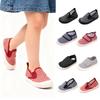 Slip-On Casual Canvas Shoes for Kids - Soft, Injection Molded Soles