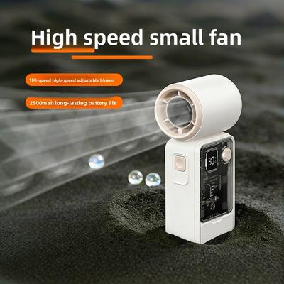 High-speed Mini Portable Fan, USB Fan, Outdoor Handy Fan, Small Handheld Fan